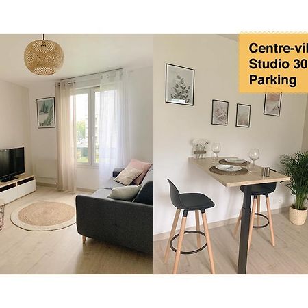 Studio 30M2 - Au Pied De La Gare - Parking Cergy Luaran gambar